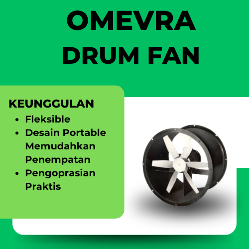 Drum Fan OMEVRA